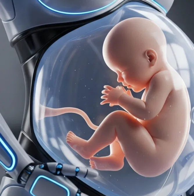 China crea un robot gestante de útero artificial