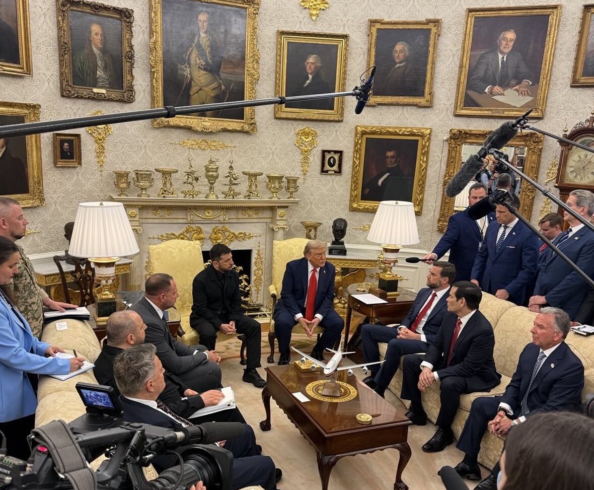 Trump y Zelensky se reunieron en la Casa Blanca