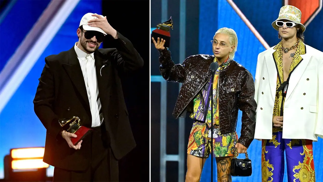 Bad Bunny y Ca7riel & Paco Amoroso arrasan en los Latin Grammy