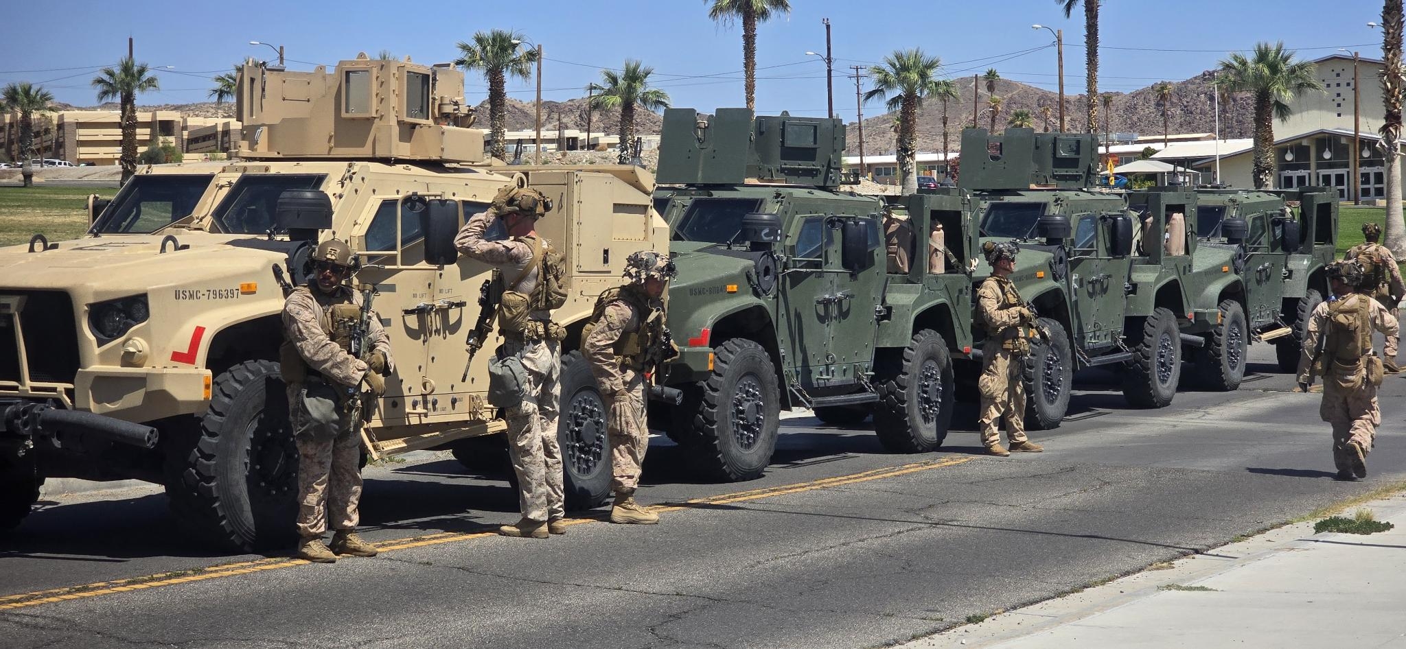 Despliegan 700 Marines en Los Ángeles tras protestas contra ICE
