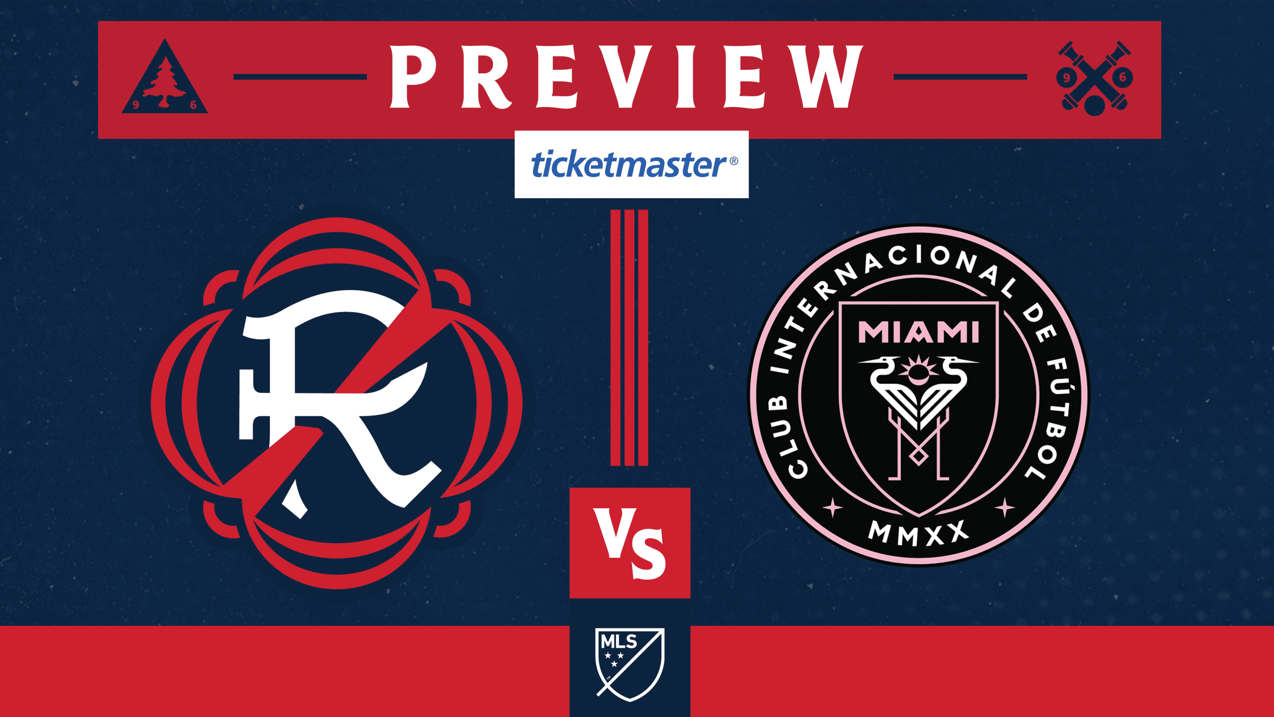 New England Revolution se enfrenta esta noche al Inter Miami CF