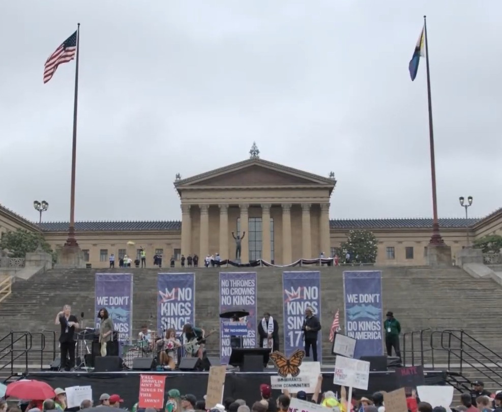 Así fue la multitudinaria marcha "No Kings" en E.E.U.U.